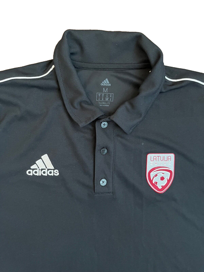 Latvia Training Polo Shirt 2018 Jersey Adidas Football Size Men M