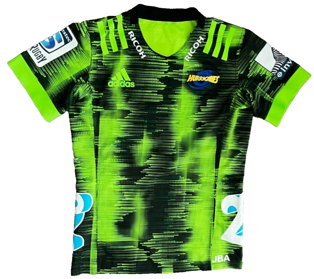 New Zealand Hurricanes Rugby Training Shirt Jersey 2020 Adidas Size Men 10