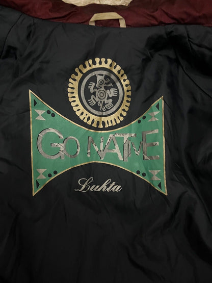 Very Rare Vintage Go Native by Luhta Ski Jacket Sudadera Men Size EUR 54 USA 44