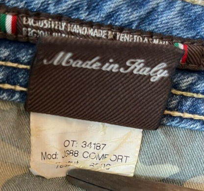 Jacob Cohen Blue Jeans Men Size 36 Regular Fit Straight Leg Denim J688 BARD