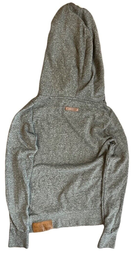 Naketano Hoodie Gray Sweater Pullover Sweatshirt Men Size S