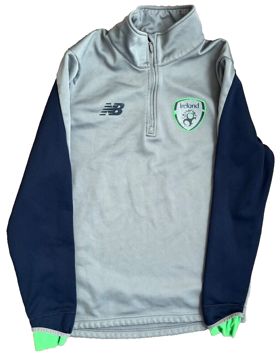 Ireland Jacket 1/4 Zip Training New Balance Football Size Men M