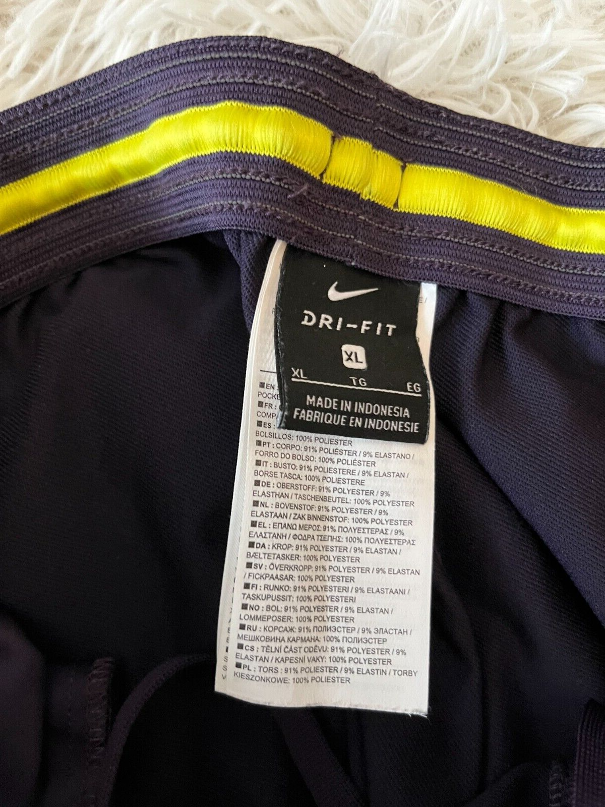 Tottenham Hotspur 2017 2018 Nike Football Pants Strike Training Men Size XL