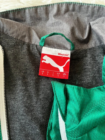 Ireland Rugby Jacket Presentation Training Puma Windbreaker Size Men L
