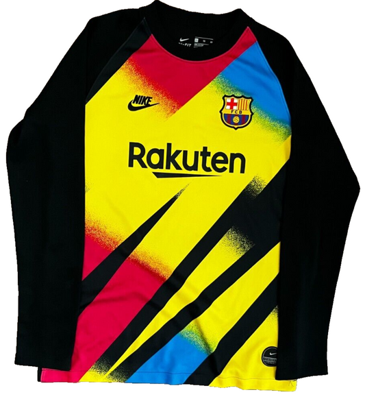 Barcelona Goalkeeper 2019 2020 European Shirt Jersey Nike Camiseta Size Youth XL