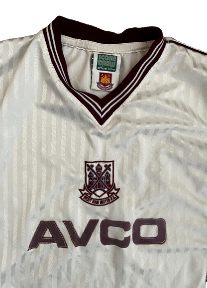 RARE West Ham United 1987 1989 Away Shirt Jersey ScoreDraw Camiseta Size Men M
