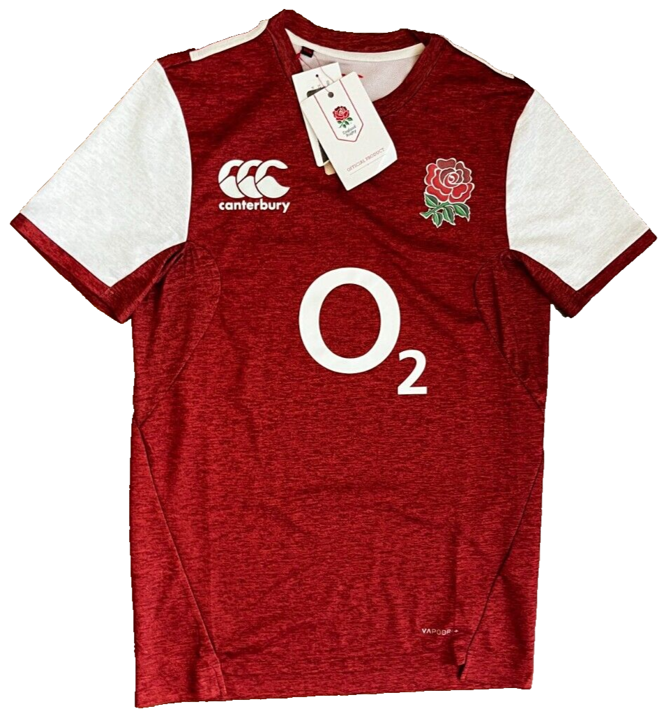 BNWT England Rugby Jersey Training Shirt Canterbury Drill Tee Size Men S