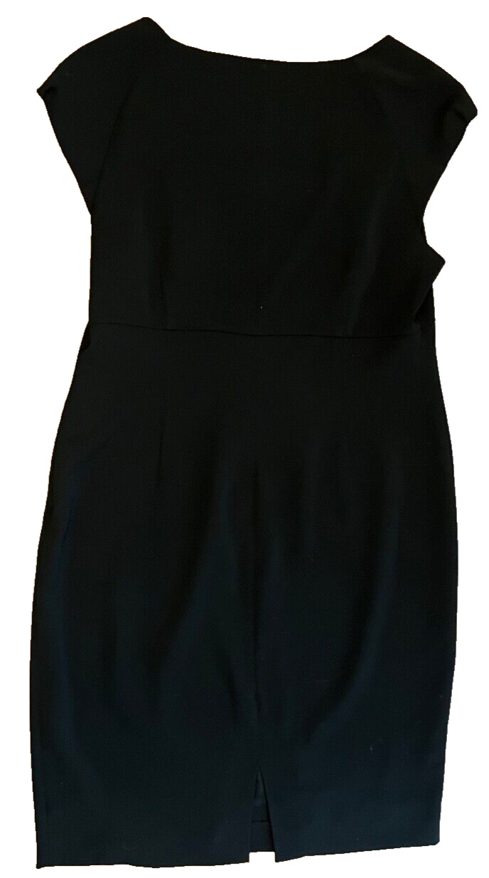 L.K. Bennett Dress Black Sleeveless Size Women 14 US 18 UK