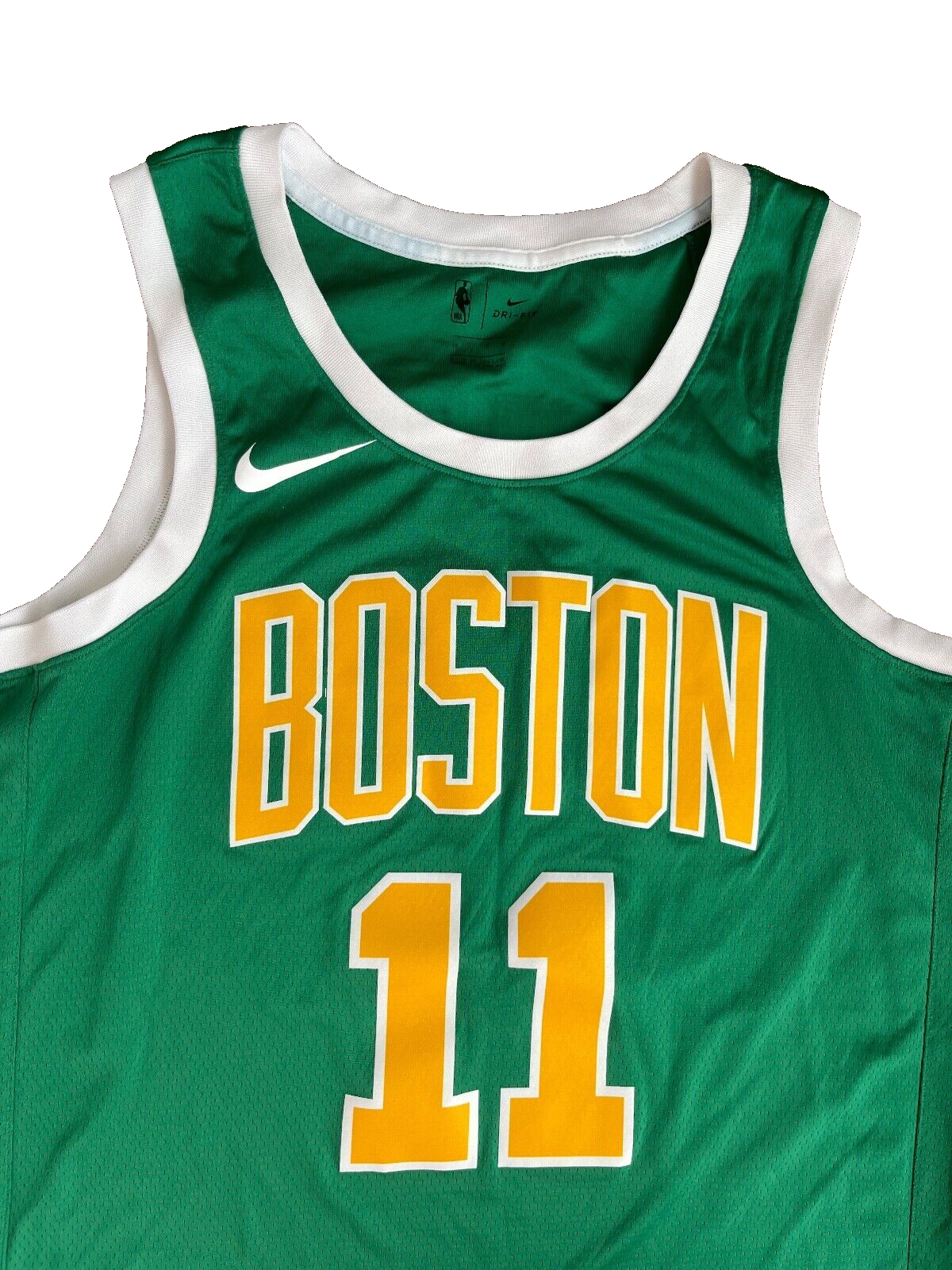 Kyrie Irving NBA Jersey 2018 Boston Celtics Earned Shirt Nike Swingman Men 48 L