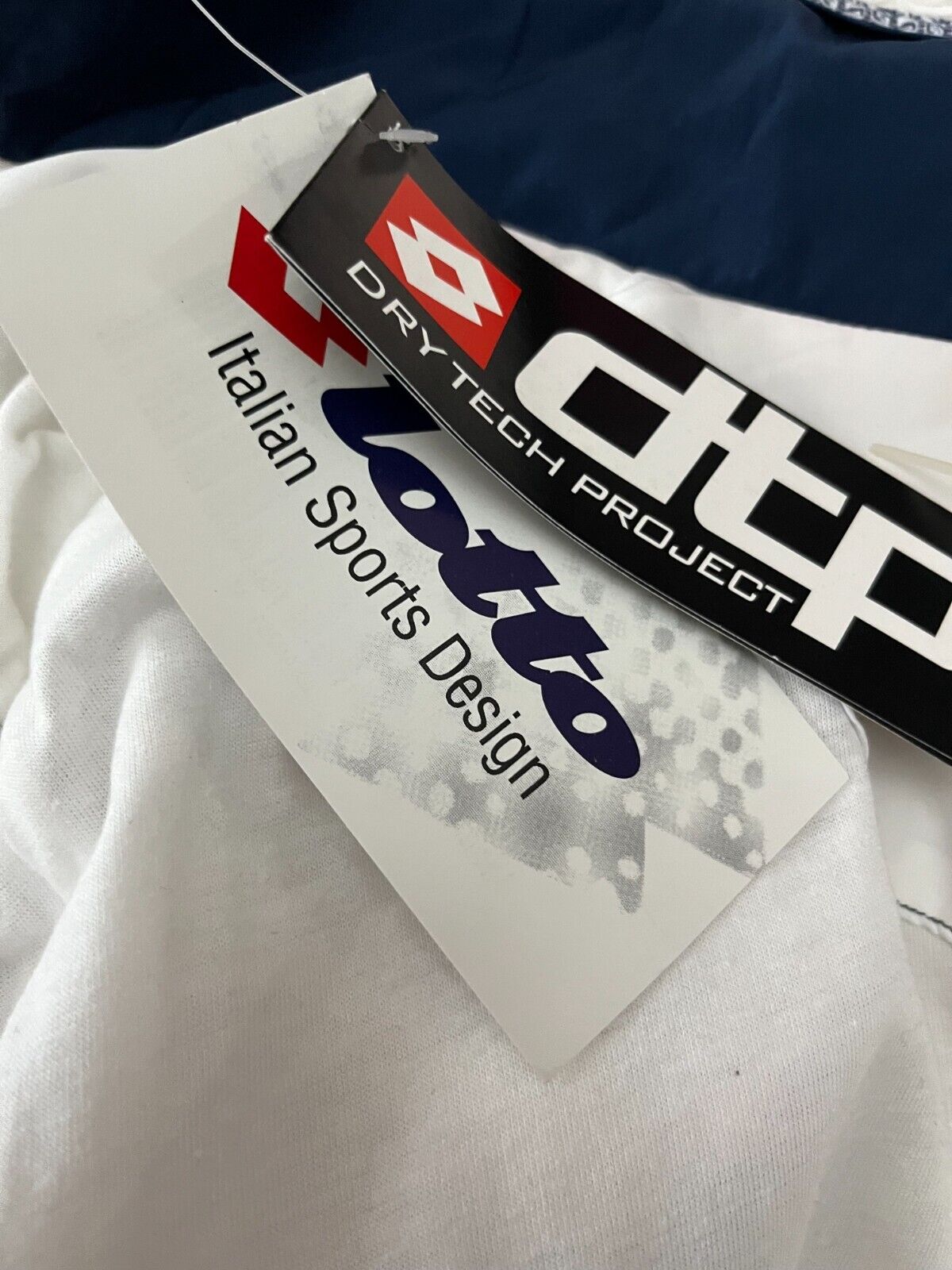 BNWT Vintage Tennis Italiano Training Presentation Jacket Sudadera Lotto Size M