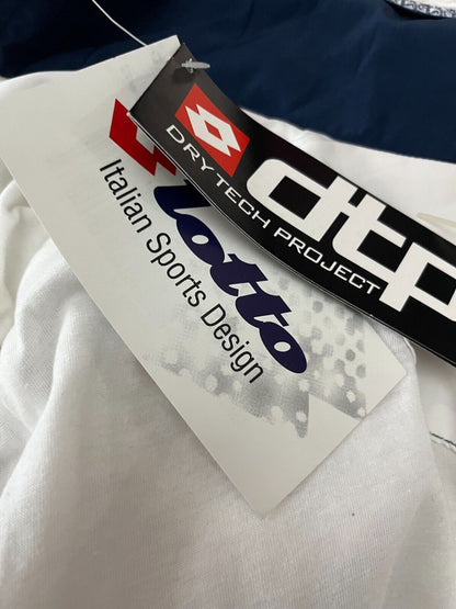 BNWT Vintage Tennis Italiano Training Presentation Jacket Sudadera Lotto Size M