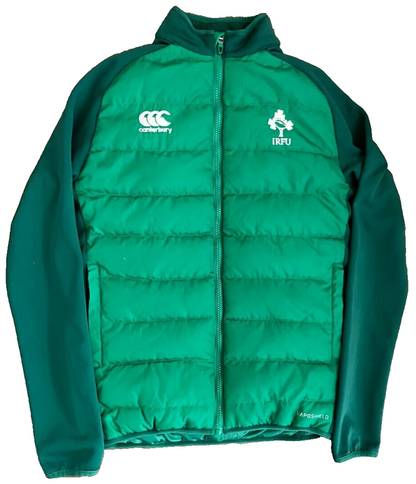 Ireland Rugby Presentation Jacket Padded Full Zip Canterbury Vaposhield Size XS