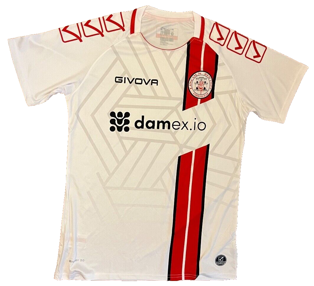 RARE Lincoln Red Imps Jersey 2022 2024 Away Shirt Givova Football Size Men L