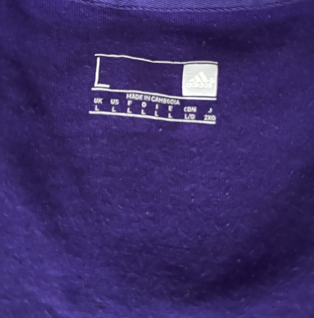 Real Madrid 2015 2016 Training Shirt Jersey Adidas Camiseta Trikot Mailot L