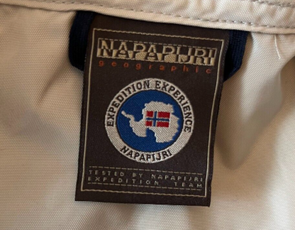 Napapijri Jacket Rainforest Anorak Beige Size Men XS