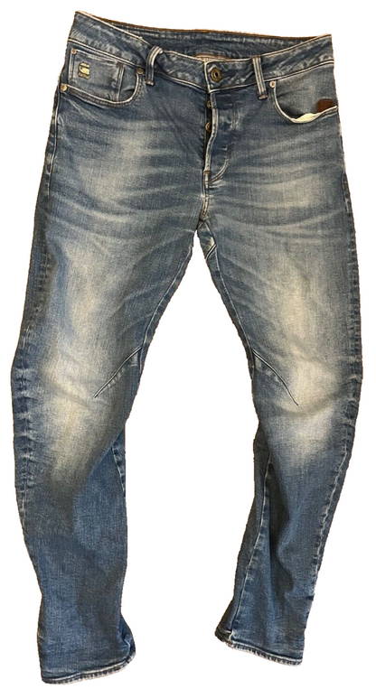 G Star Raw Arc 3D Slim Jeans Blue Denim Size Men 29x30