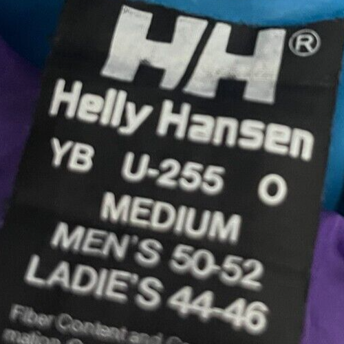 Vintage Helly Hansen 1/4 Zip Jacket Windbreaker Raincoat Sudadera Unisex Size M