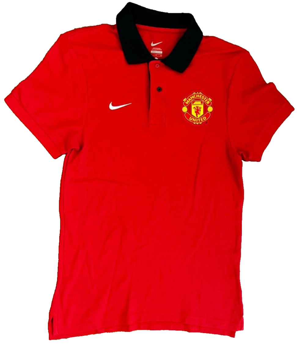 Manchester United Jersey Football Polo Shirt Nike Size Men S