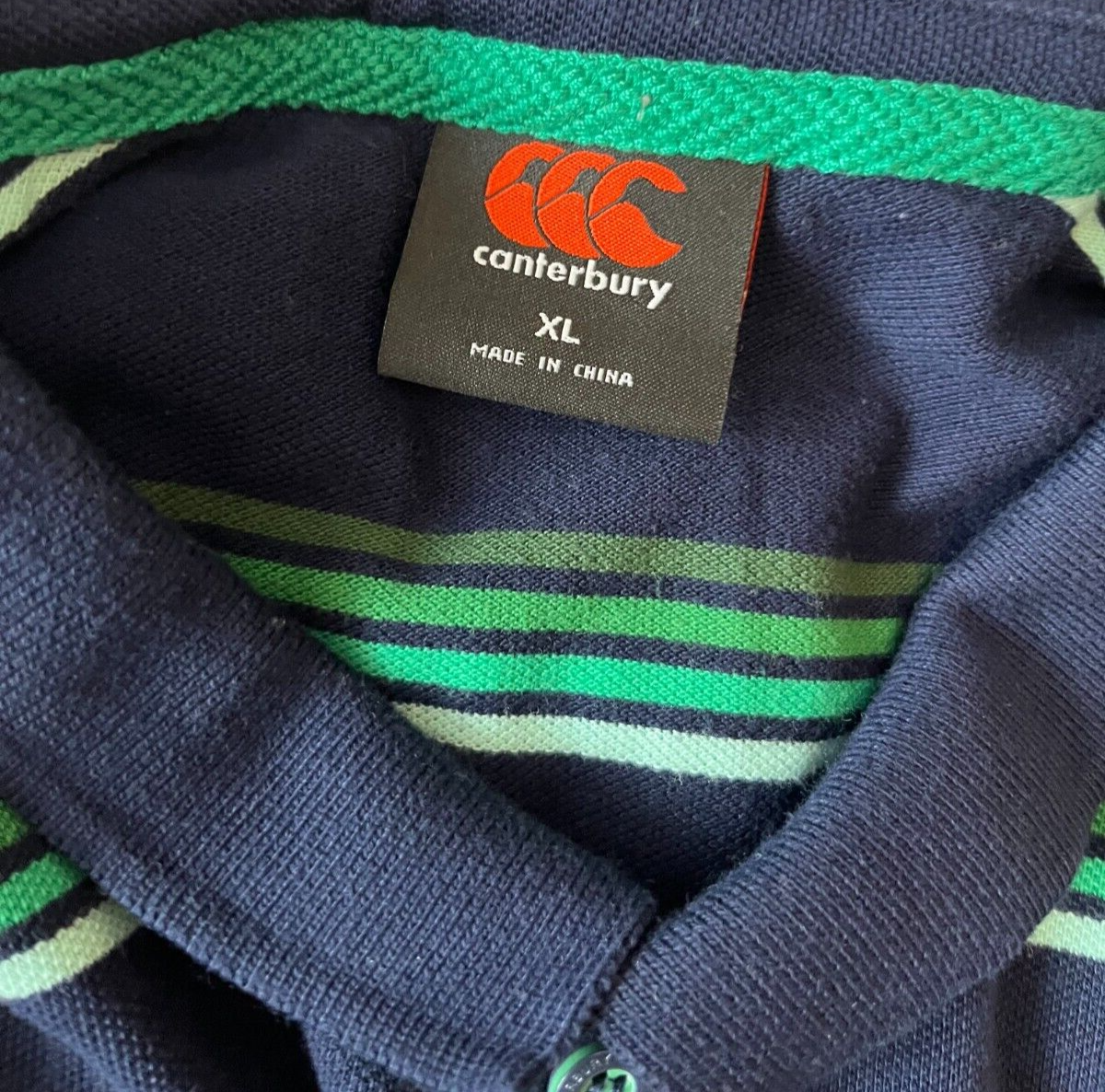 Ireland Rugby IRFU Jersey Training Shirt Canterbury Presentation Size Men XL