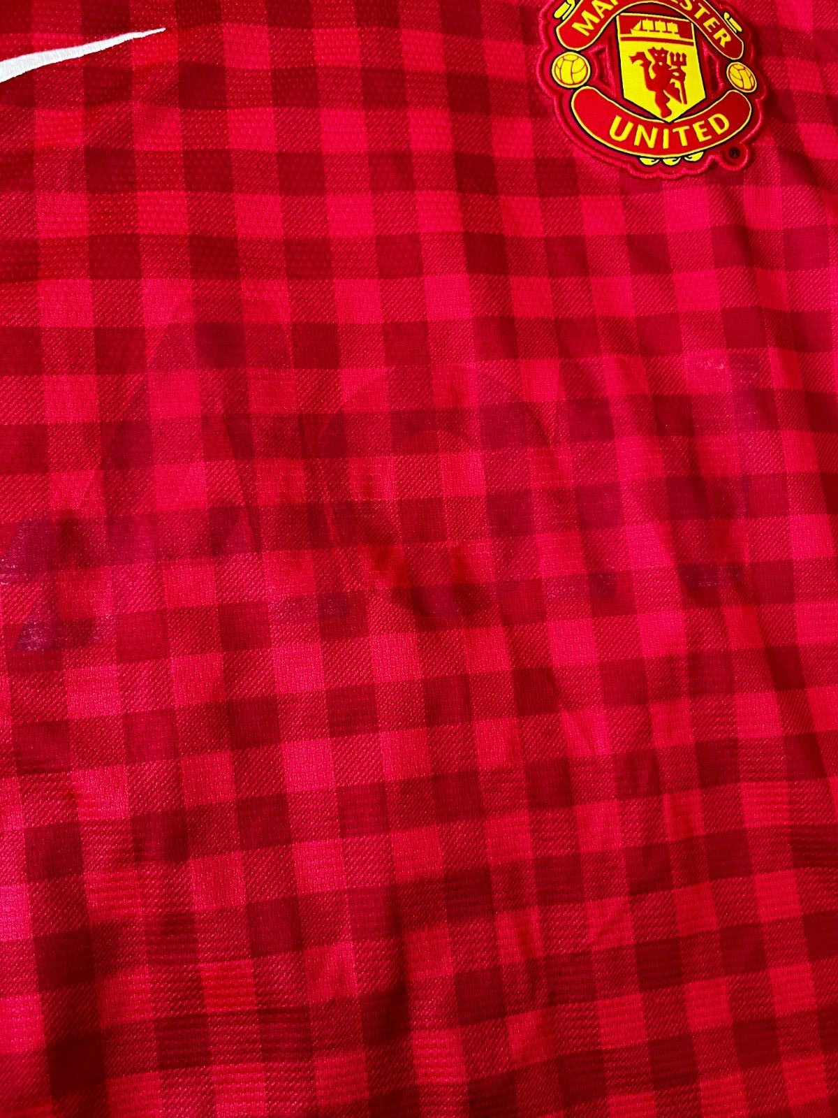 Chicharito Manchester United Jersey 2012 2013 Home Shirt Nike Men Size L