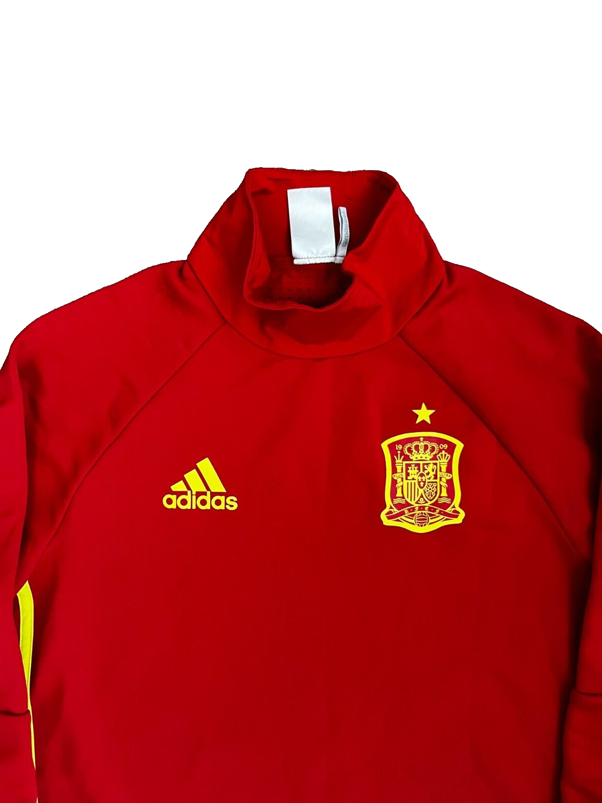 Spain National Football Training Top Shirt Jersey Adidas Camiseta Men Size M