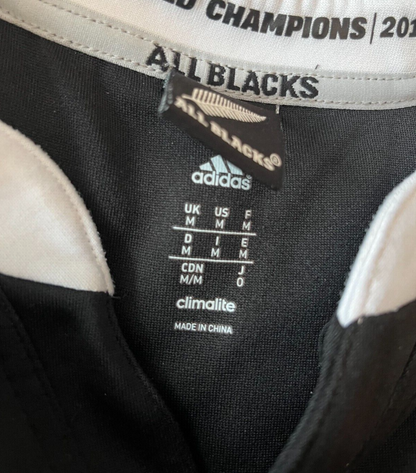 New Zealand Rugby All Blacks 2013 2014 Shirt Jersey Adidas Size Men M