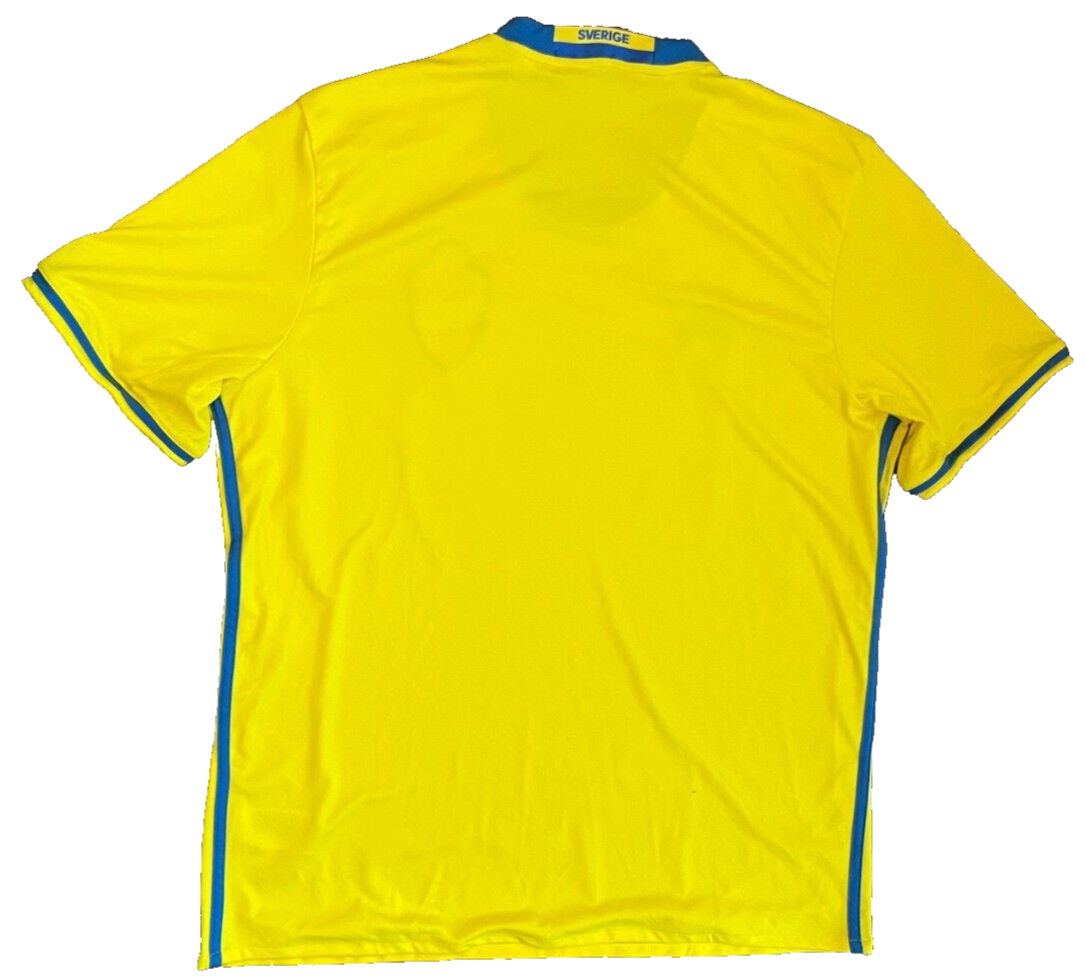 Sweden Jersey 2016 Euro Home Shirt Adidas Football Size Men XL