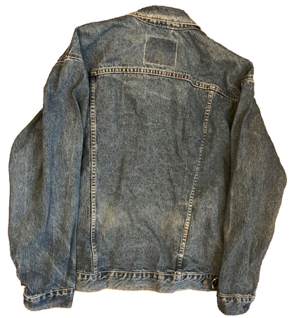Vintage Levis Denim Jacket Trucker 70507 4890 Blue Men Size XL Made in USA