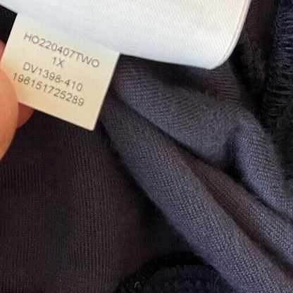 Jordan Velour Sweater Jacket Full Zip Loose Fit Women Size 1X PLUS SIZE