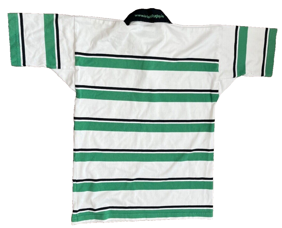 Vintage Ireland IRFU Rugby Jersey Training Polo Shirt Canterbury Size Men 12