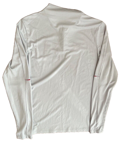 Liverpool Training Shirt 1/4 Zip New Balance Long Sleeve Football Size Men L