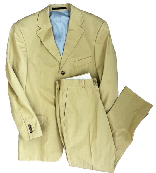 Strellson Herren Globus Suit Costume Blazer Jacket Pants Cotton Men Size 46