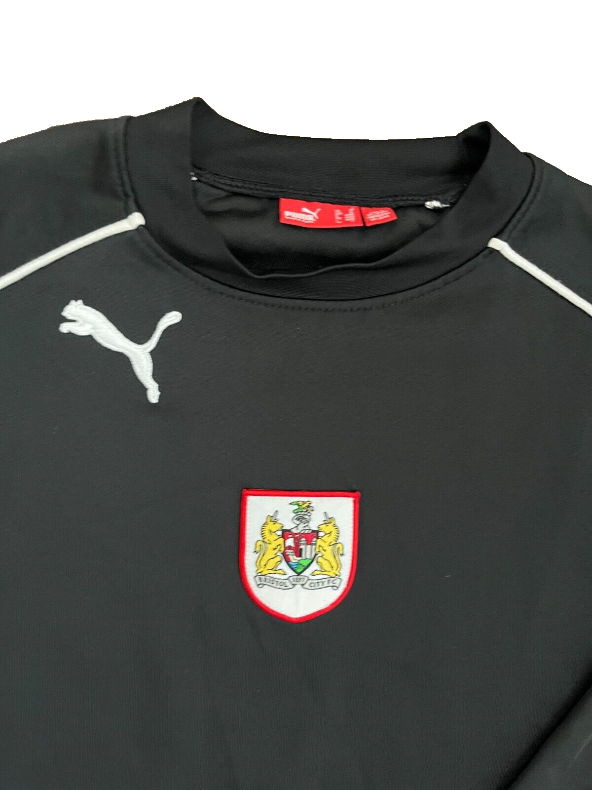 Bristol City Training Staff Coach Sweatshirt Sudadera Puma Pullover Size Men M