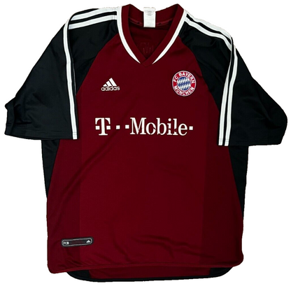 Bayern Munich 2002 2003 Home Shirt Jersey Adidas Camiseta Trikot Mailot Size XL