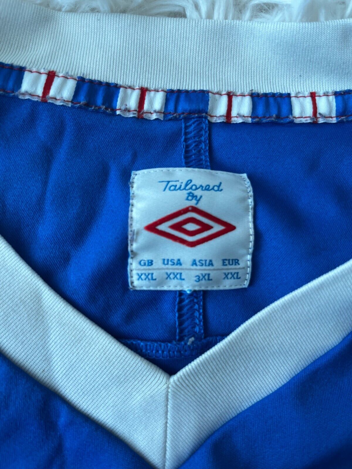 Glasgow Rangers 2011 2012 Home Shirt Jersey Umbro Camiseta Size Men XXL