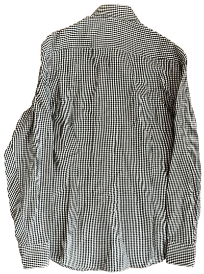 Salvatore Piccolo Napoli Button Up Shirt Cotton Linen Blend Men Size M 39 15 1/2