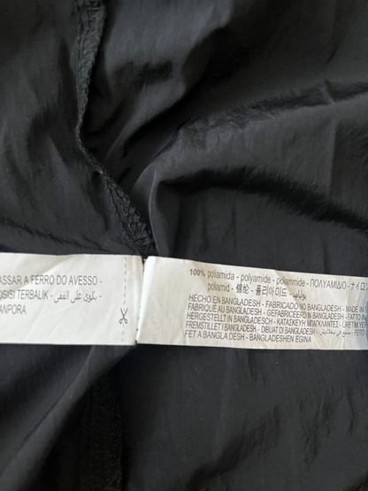 Zara Rhuigi Button Up Jacket Black Sudadera Overshirt Windbreaker Size Men L