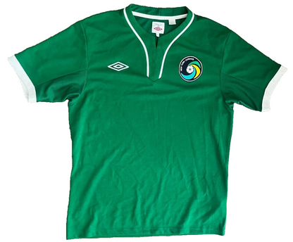 New York Cosmos Jersey Green Home Shirt Umbro Football Camiseta Size Men 44