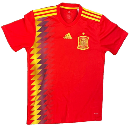 Spain Jersey 2018 2019 World Cup Shirt Adidas Football Size Men S