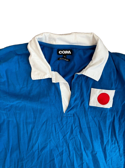 Japan Football 1950 Retro Jersey Home Shirt Copa Size Men XL