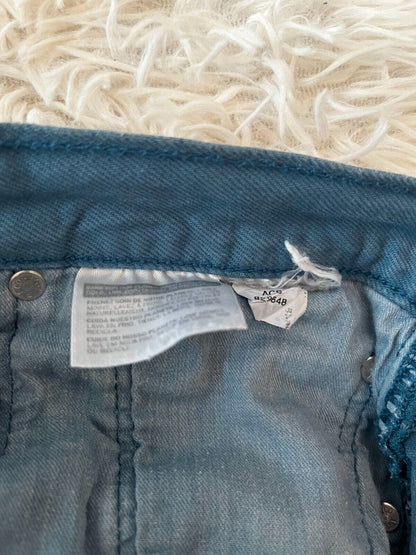 Levis 501 Light Blue Jeans Mens 33x32 Regular Fit Straight Leg Denim Red Tab