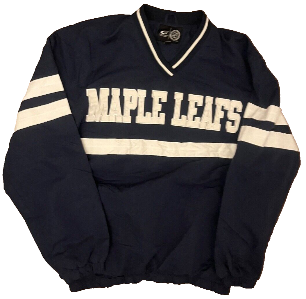 Toronto Maple Leafs Training Sweater NHL G-III Carl Banks Pullover Men Size M