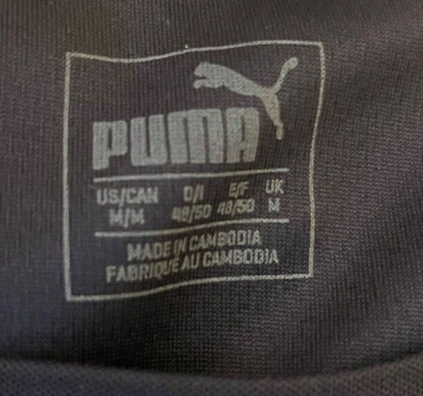 Burnley Jersey 2017 2018 Training Shirt Pre Match Puma Football Men Size M