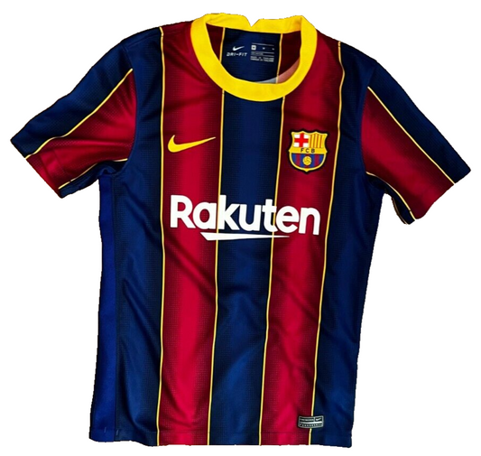 Barcelona Football Jersey 2020 2021 Home Shirt Nike Size Youth M