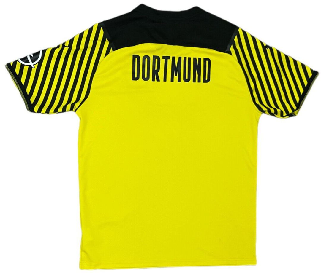 Borussia Dortmund 2021 2022 Home Shirt Jersey Puma Camiseta Trikot Mailot Size L