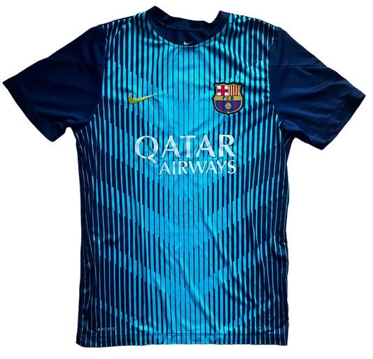 Barcelona 2014 2015 Pre Match Training Shirt Jersey Nike Camiseta Trikot Mailot 