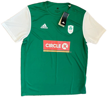 BNWT Ireland Olympics Jersey 2020 Shirt Green Adidas Size Men L