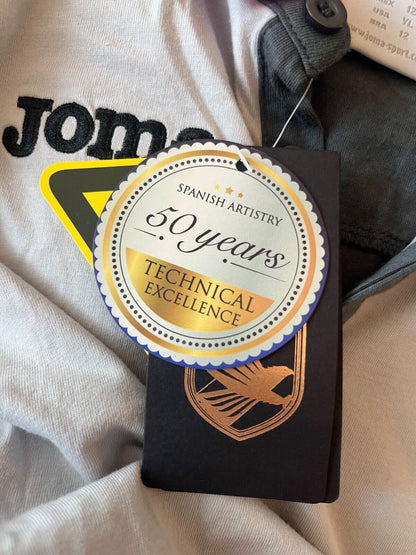 BNWT Palermo Jersey Polo Shirt Training Joma Football Soccer Size Youth L