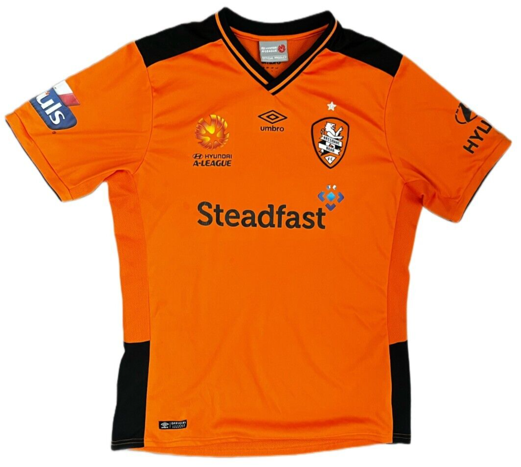 Brisbane Roar 2015 2016 Home Shirt Jersey Umbro Camiseta Trikot Mailot Size M