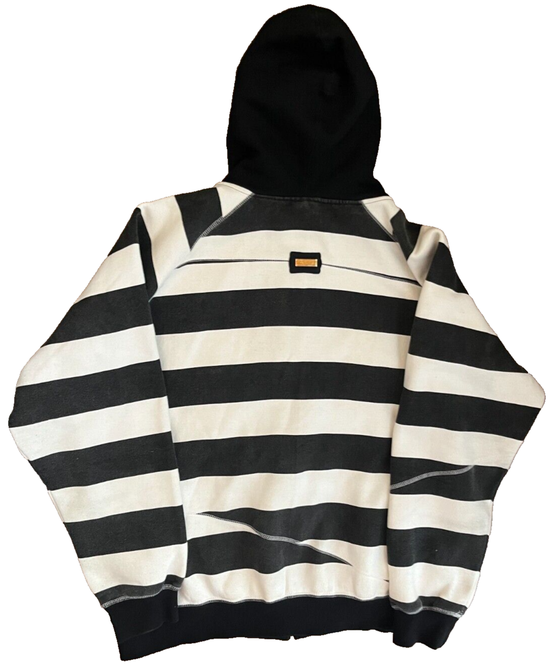 LRG Lifted Research Group Hoodie Full Zip Jacket Sweater Striped Men Size 2XL